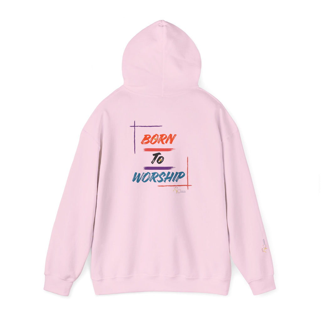 Born to Worship Hoodie - Christian Faith Pullover (John 4:23)