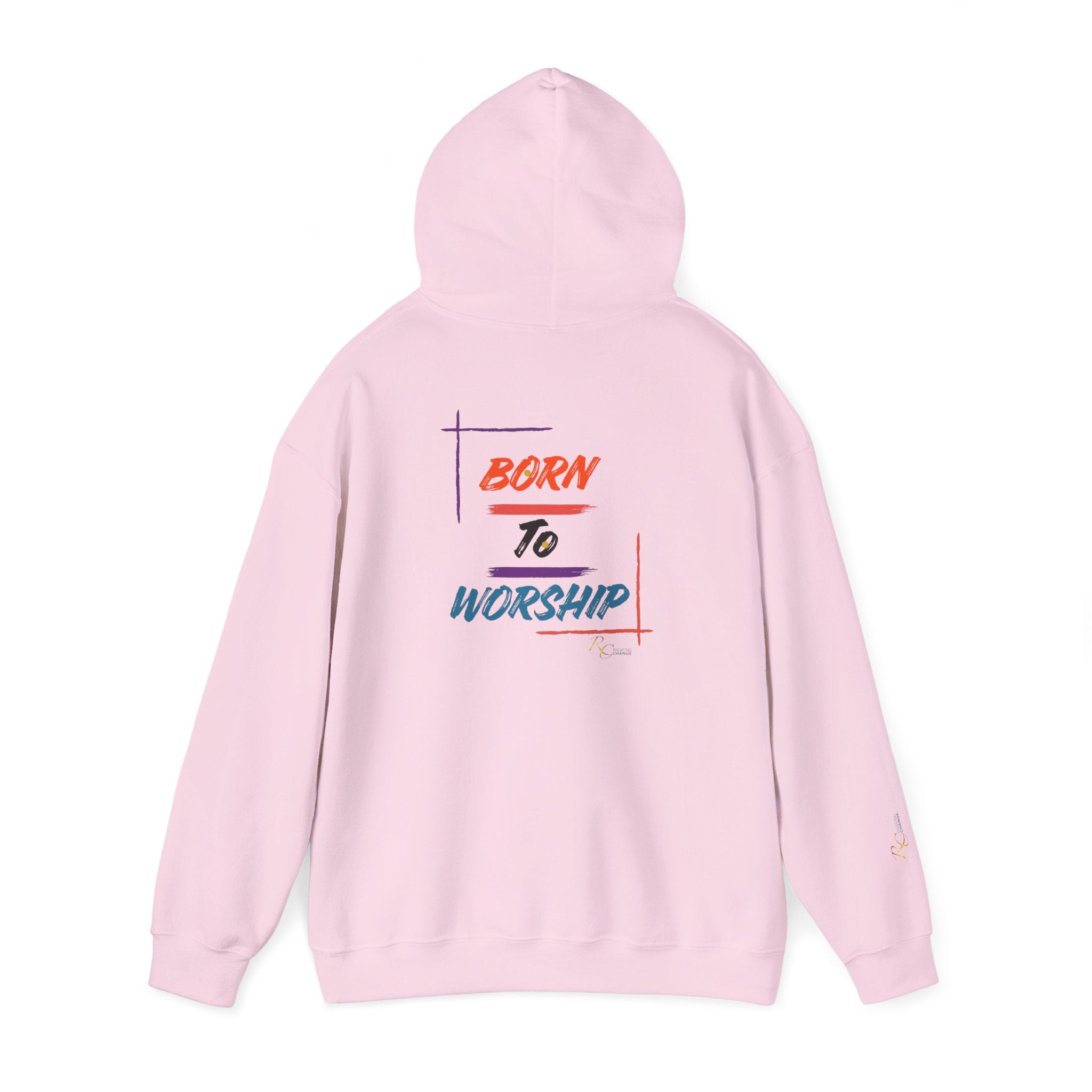 Born to Worship Hoodie - Christian Faith Pullover (John 4:23)