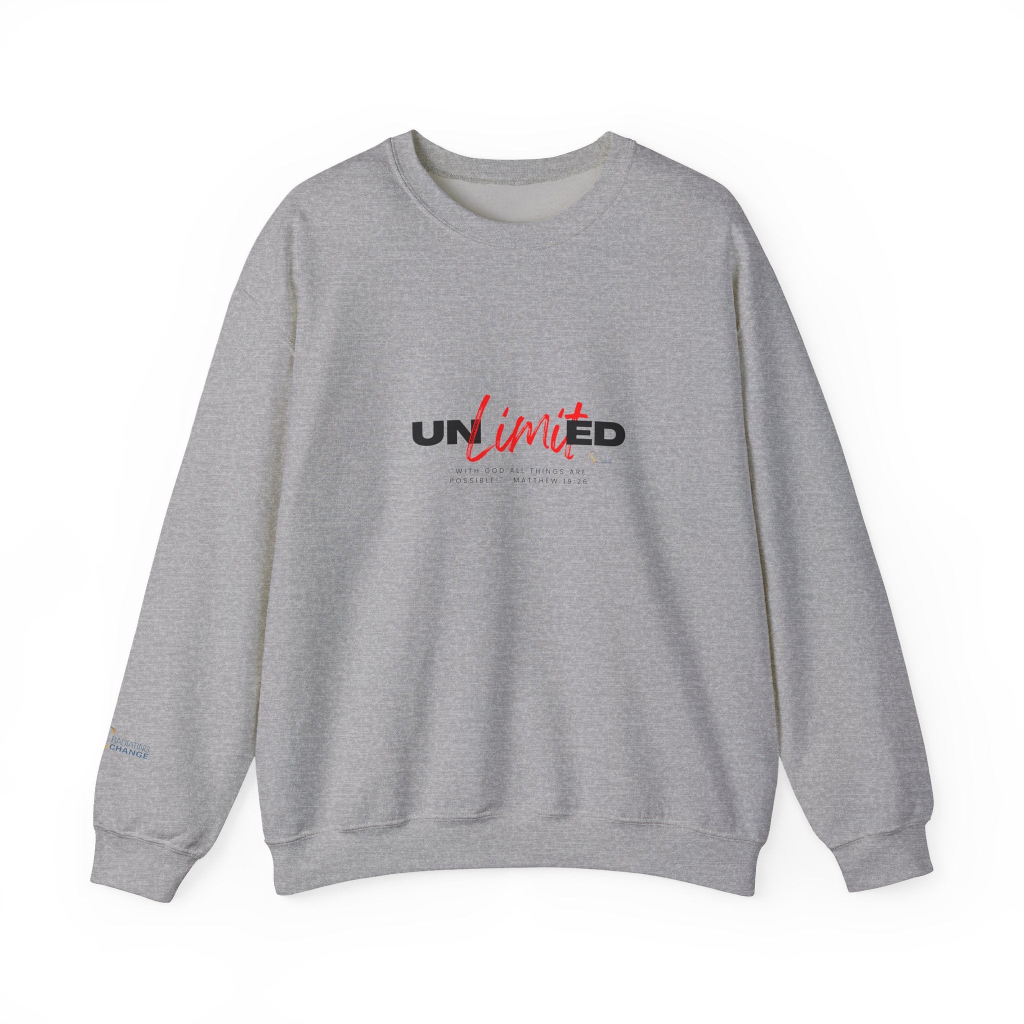 Unlimited Crewneck Sweatshirt —Graphic Pullover