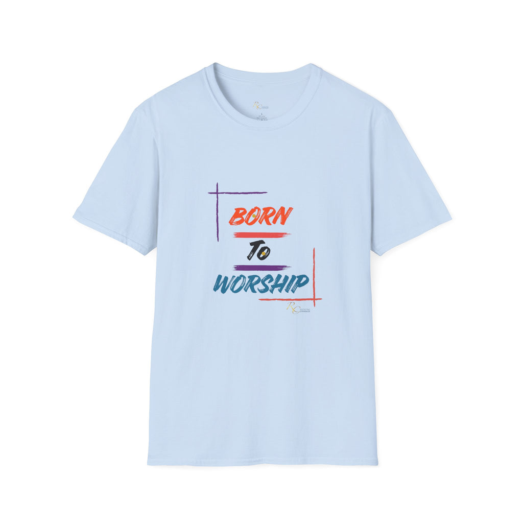 Born to Worship T-Shirt — Faith-Based Christian Tee