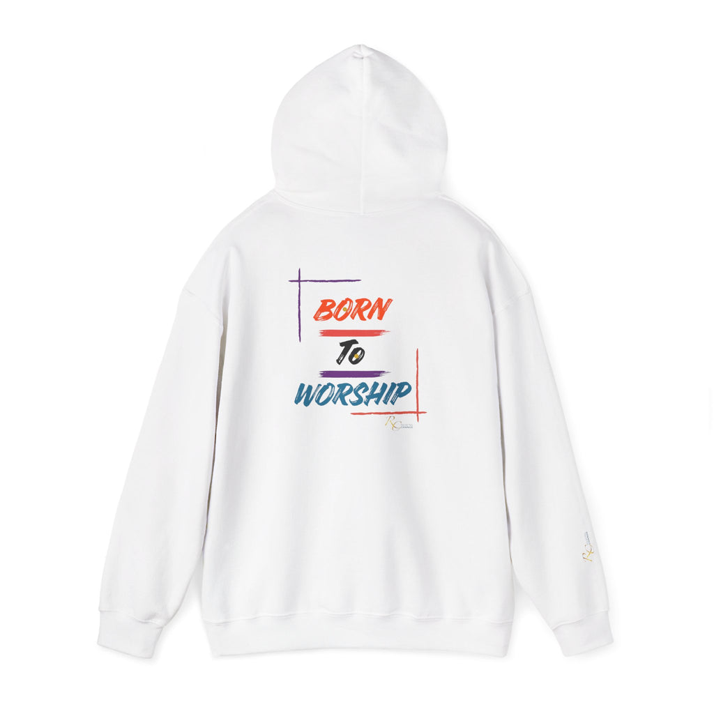 Born to Worship Hoodie - Christian Faith Pullover (John 4:23)