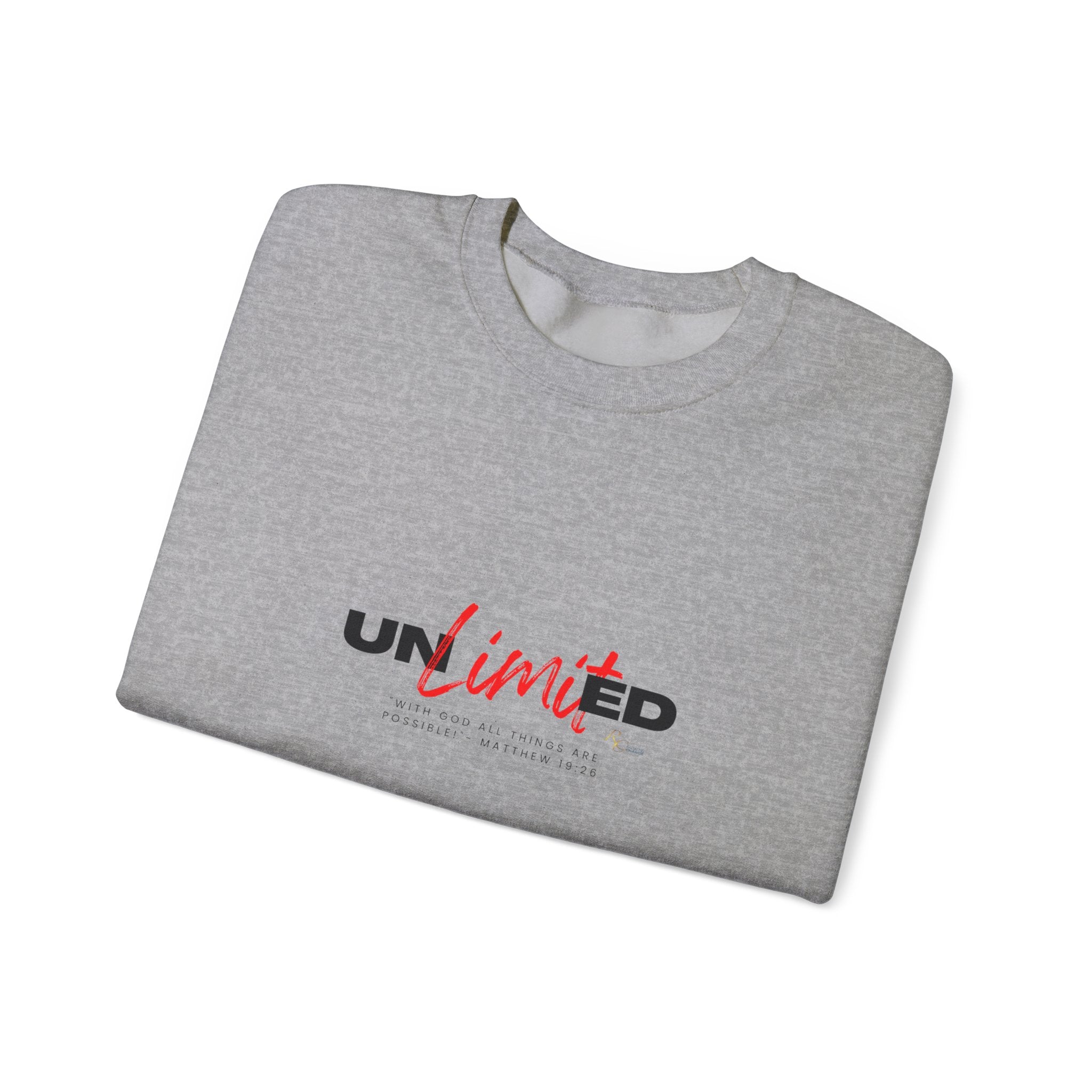 Unlimited Crewneck Sweatshirt —Graphic Pullover
