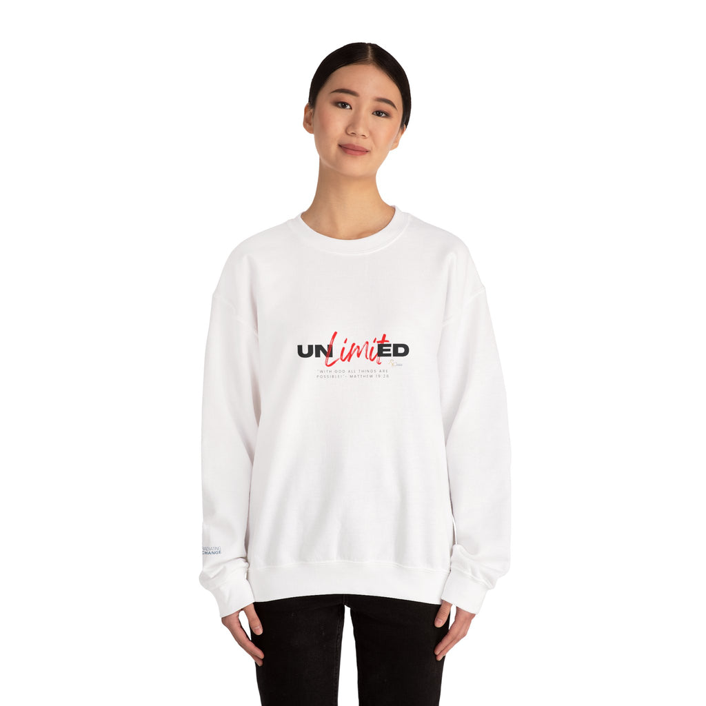 Unlimited Crewneck Sweatshirt —Graphic Pullover