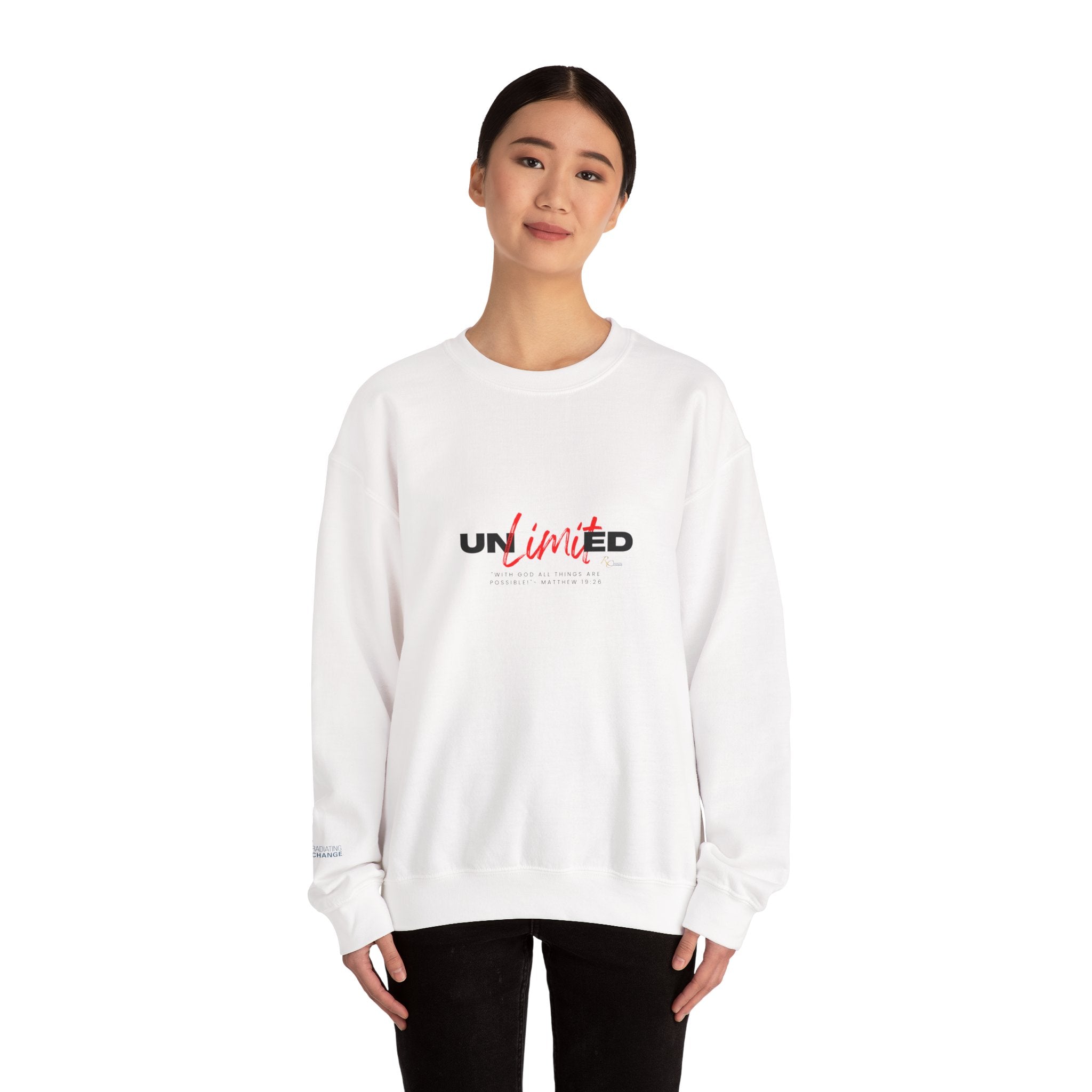 Unlimited Crewneck Sweatshirt —Graphic Pullover