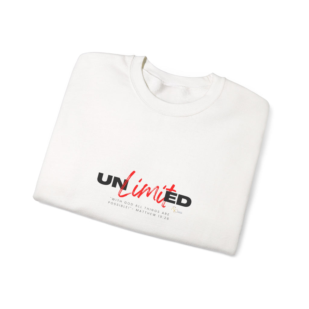 Unlimited Crewneck Sweatshirt —Graphic Pullover