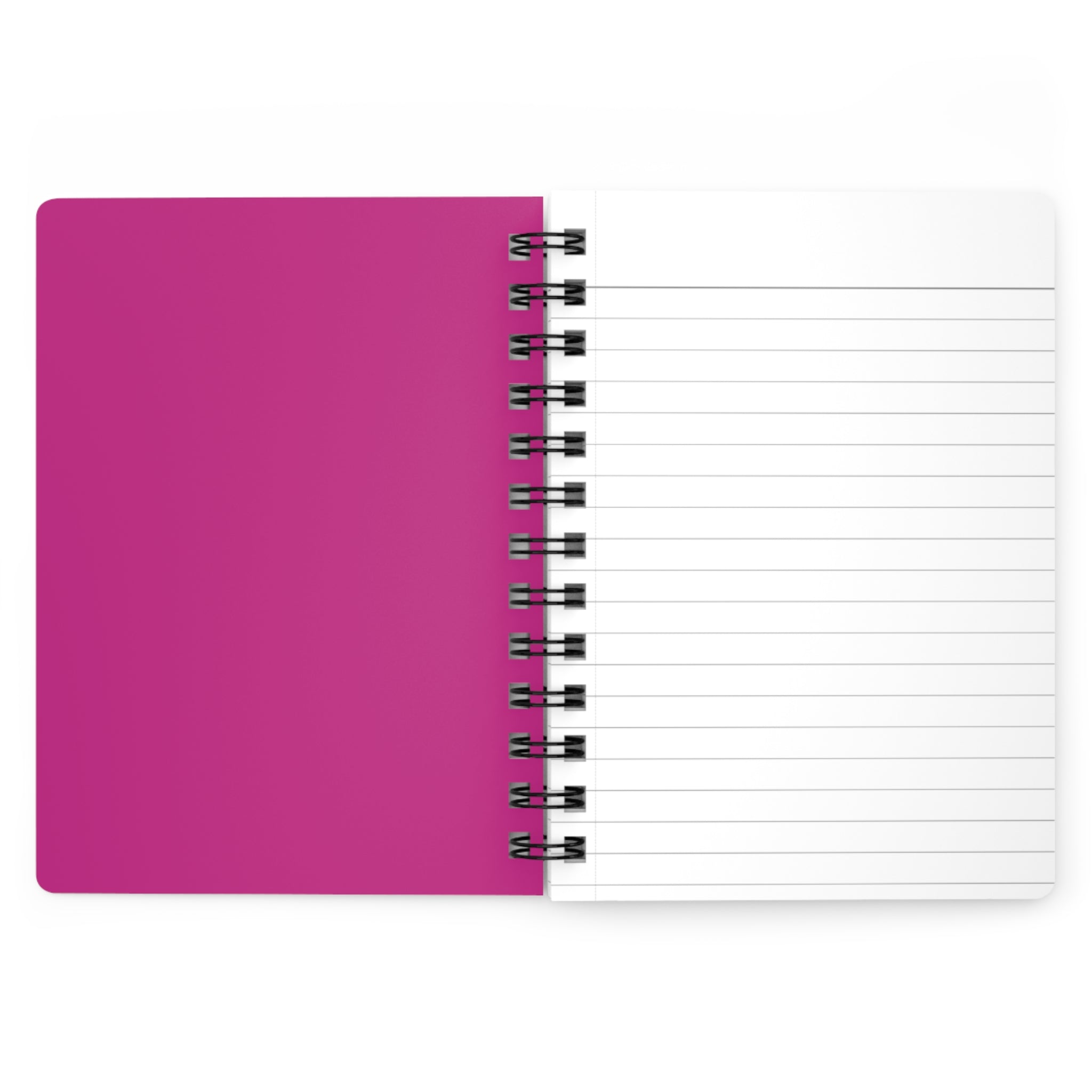 Radiating Change Bible Journal — Floral Pink Spiral Notebook